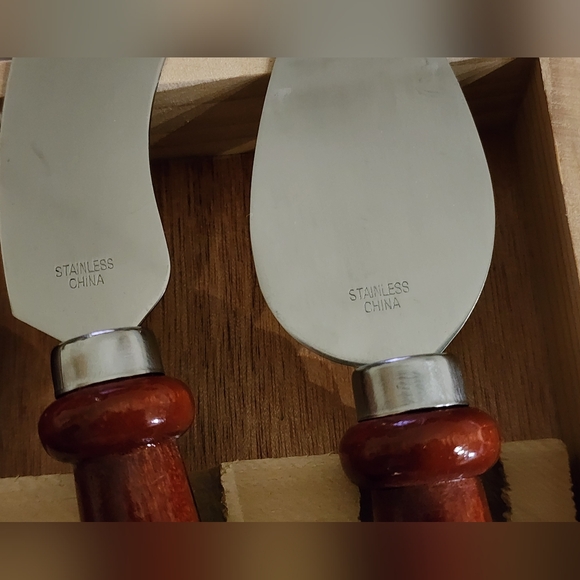 Cheese Knife Set - 4 pieces - Picture 3 of 5